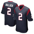 Ndoa H.Texans #2 Calen Bullock Player Navy Home Game Stitched Jerseys