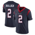 Ndoa H.Texans #2 Calen Bullock Player Navy Limited Vapor Untouchable Home Game Stitched Jerseys