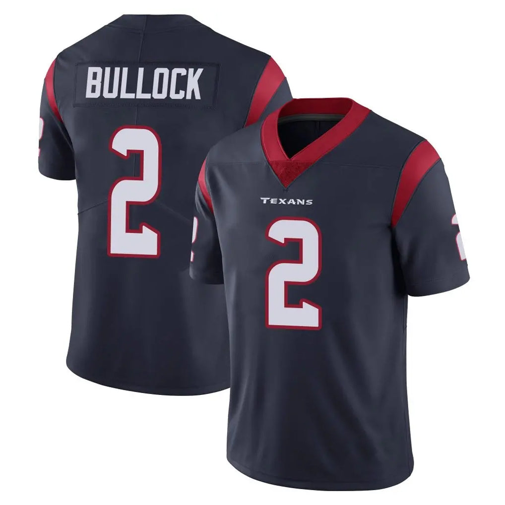 Ndoa H.Texans #2 Calen Bullock Player Navy Limited Vapor Untouchable Home Game Stitched Jerseys
