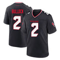 Ndoa H.Texans #2 Calen Bullock Player Navy Team Home Game Stitched Jerseys