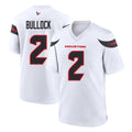 Ndoa H.Texans #2 Calen Bullock Player White Home Game Stitched Jerseys