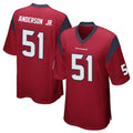 Ndoa H.Texans #51 Will Anderson Jr. Player Red Home Game Stitched Jerseys