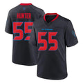 Ndoa H.Texans #55 Danielle Hunter Player Navy 2nd Alternate Home Game Stitched Jerseys