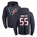 Ndoa H.Texans #55 Danielle Hunter Player Navy Pro Line Pullover Hoodie Limited Game Stitched Jerseys