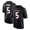 Ndoa H.Texans #5 Jalen Pitre Player Carbon Black Fashion Home Game Stitched Jerseys
