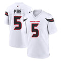 Ndoa H.Texans #5 Jalen Pitre Player White Home Game Stitched Jerseys