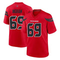 Ndoa H.Texans #69 Ed Ingram Player Red Alternate Home Game Stitched Jerseys