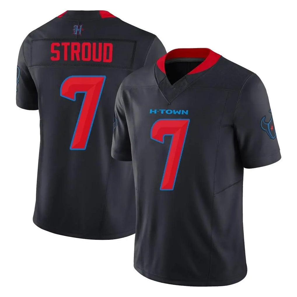 Ndoa H.Texans #7 CJ Stroud Player Navy Limited 2nd Alternate Vapor F.U.S.E. Home Game Stitched Jerseys