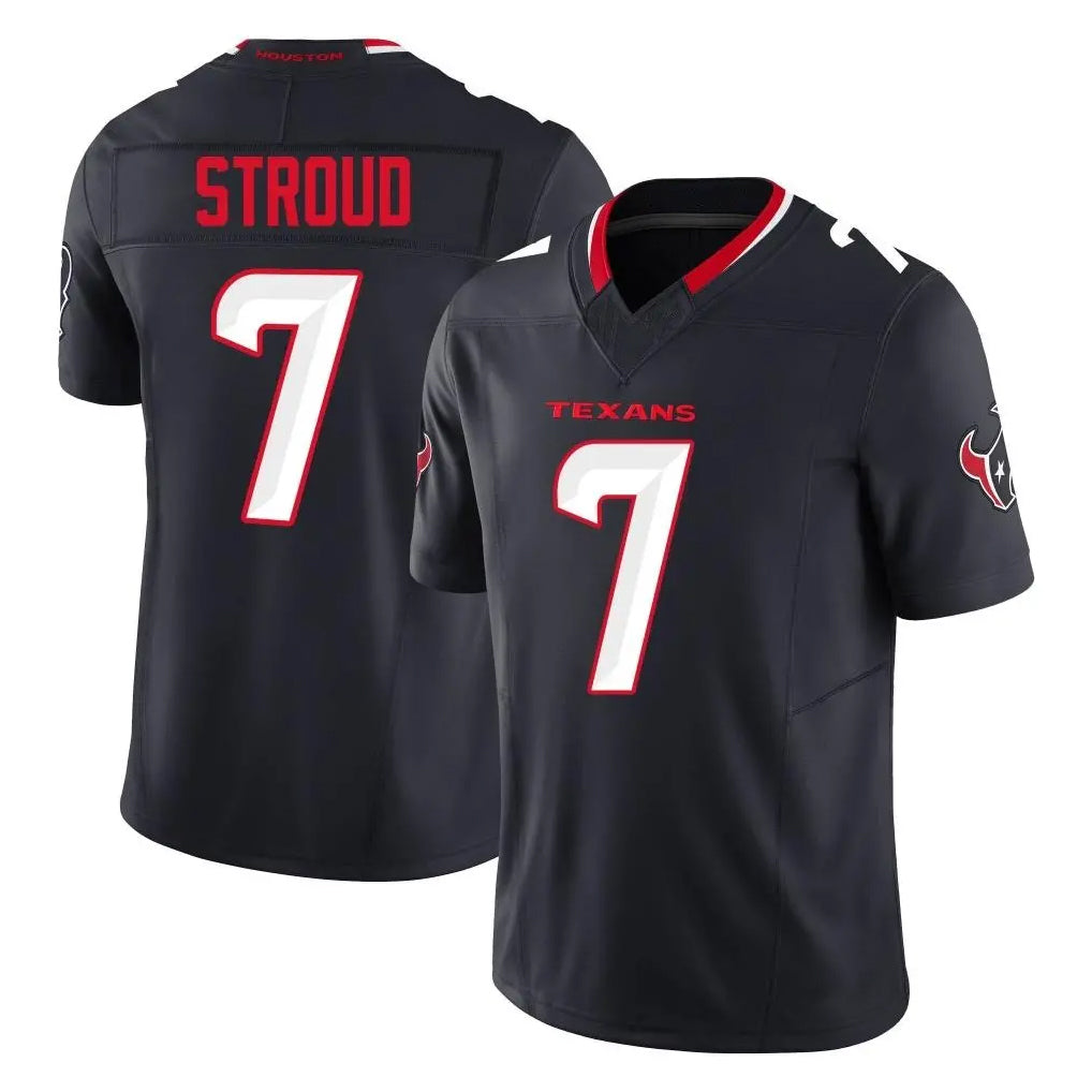 Ndoa H.Texans #7 CJ Stroud Player Navy Limited Alternate Vapor F.U.S.E. Home Game Stitched Jerseys