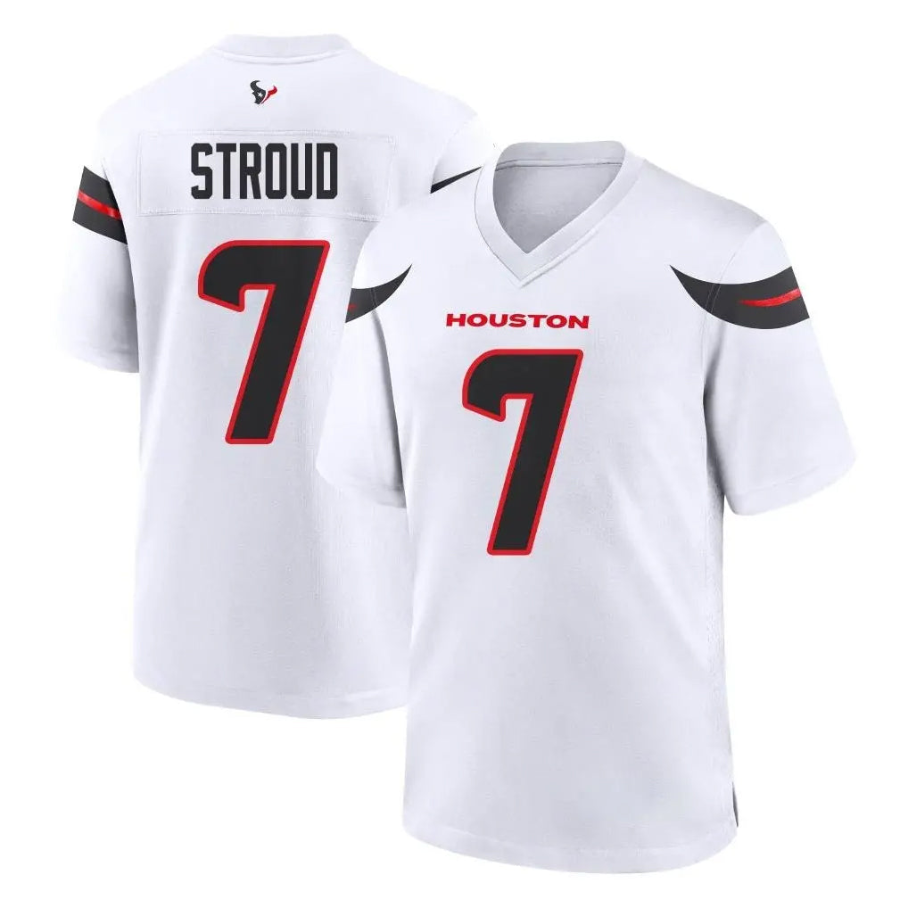 Ndoa H.Texans #7 CJ Stroud Player White Home Game Stitched Jerseys