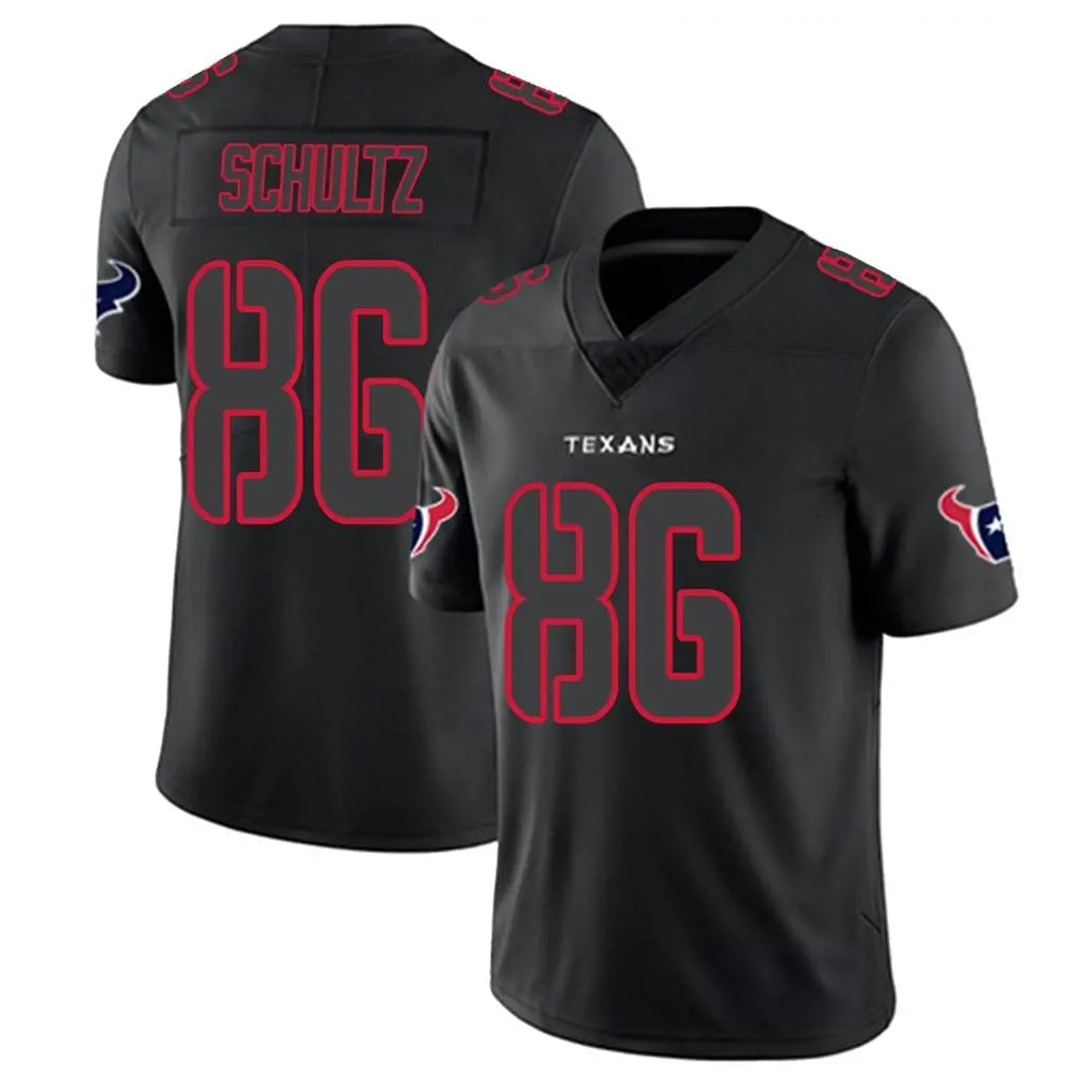 Ndoa H.Texans #86 Dalton Schultz Player Black Impact Limited Game Stitched Jerseys