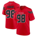 Ndoa H.Texans #98 Sheldon Rankins Player Red Alternate Home Game Stitched Jerseys