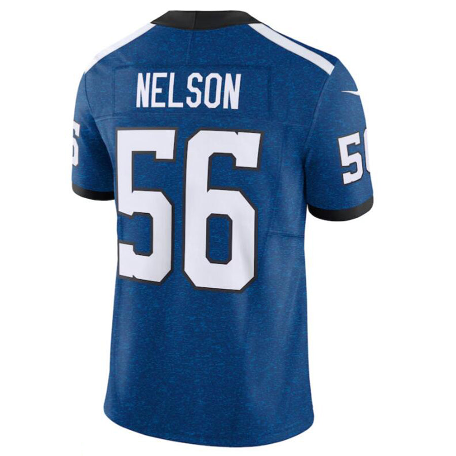 Ndoa IN.Colts #56 Quenton Nelson Blue Vapor F.U.S.E. Limited Jersey American Stitched Jerseys