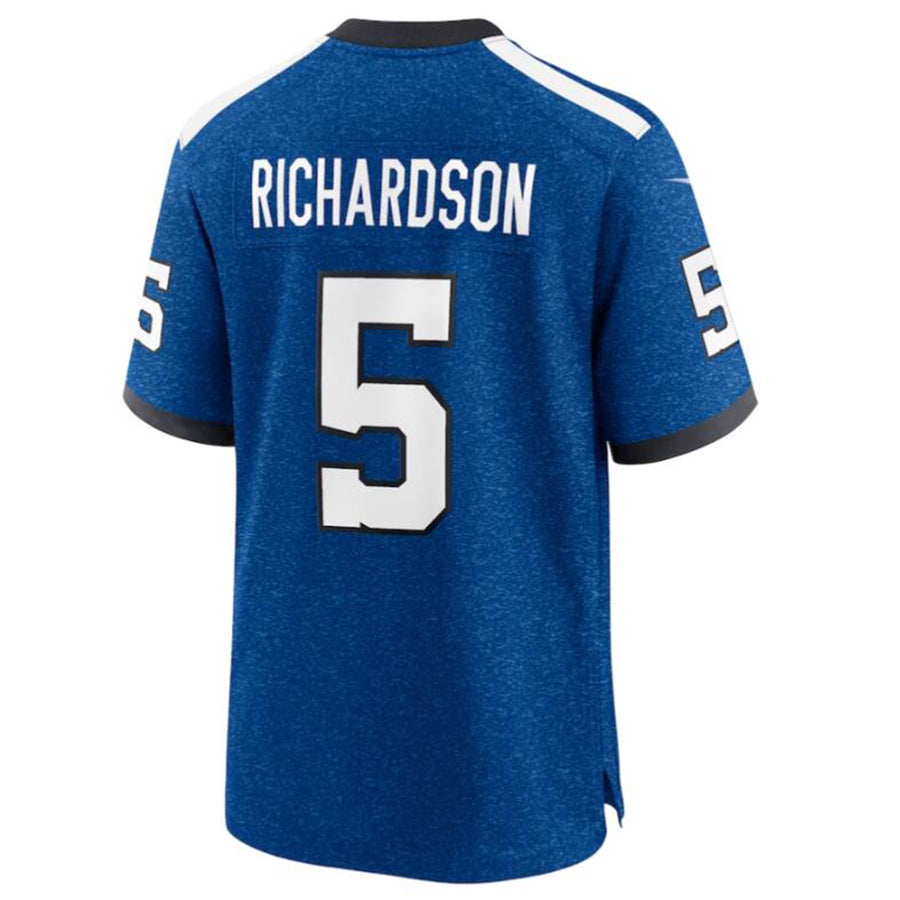 Ndoa IN.Colts #5 Anthony Richardson Royal Indiana Nights Alternate Game Jersey American Stitched Jersey