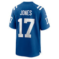 Ndoa IN.Colts #17 Daniel Jones Player Royal Home Game Stitched Jerseys