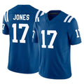 Ndoa IN.Colts #17 Daniel Jones Player Royal Limited Vapor F.U.S.E. Home Game Stitched Jerseys