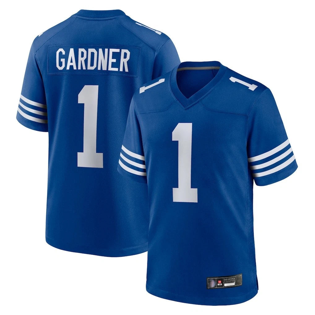 Ndoa IN.Colts #1 Sauce Gardner Player Royal Limited Home Game Stitched Jerseys