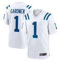 Ndoa IN.Colts #1 Sauce Gardner Player White Home Game Stitched Jerseys