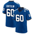 Ndoa IN.Colts #60 Tanor Bortolini Player Royal Alternate Indiana Nights Home Game Stitched Jerseys
