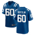 Ndoa IN.Colts #60 Tanor Bortolini Player Royal Home Game Stitched Jerseys