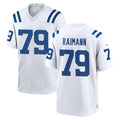 Ndoa IN.Colts #79 Bernhard Raimann Player White Home Game Stitched Jerseys