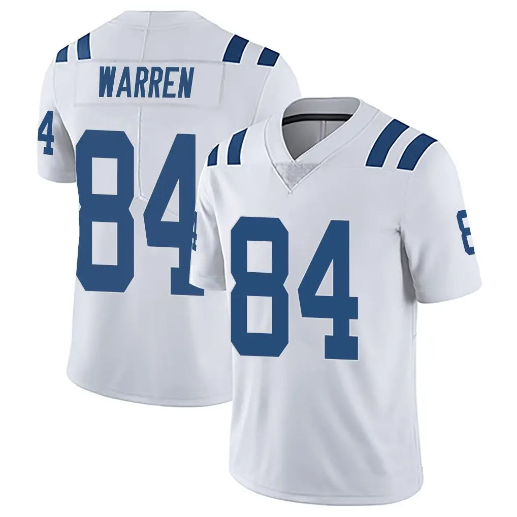 Ndoa IN.Colts #84 Tyler Warren Player White Vapor Limited Stitched Jerseys