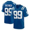 Ndoa IN.Colts #99 DeForest Buckner Player Royal Home Game Stitched Jerseys