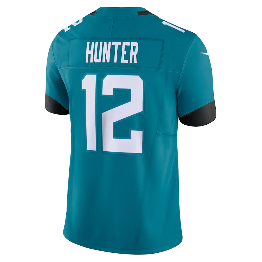 Ndoa J.Jaguars #12 Travis Hunter Player Teal Vapor Limited Game Stitched Jerseys