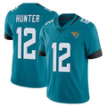 Ndoa J.Jaguars #12 Travis Hunter Player Teal Vapor Untouchable Limited Home Game Stitched Jerseys
