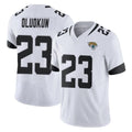 Ndoa J.Jaguars #23 Foyesade Oluokun Player White Vapor F.U.S.E. Limited Home Game Stitched Jerseys