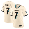 Ndoa J.Jaguars #7 Brian Thomas Jr. Natural 2026 Rivalries Collection Game Stitched Jerseys
