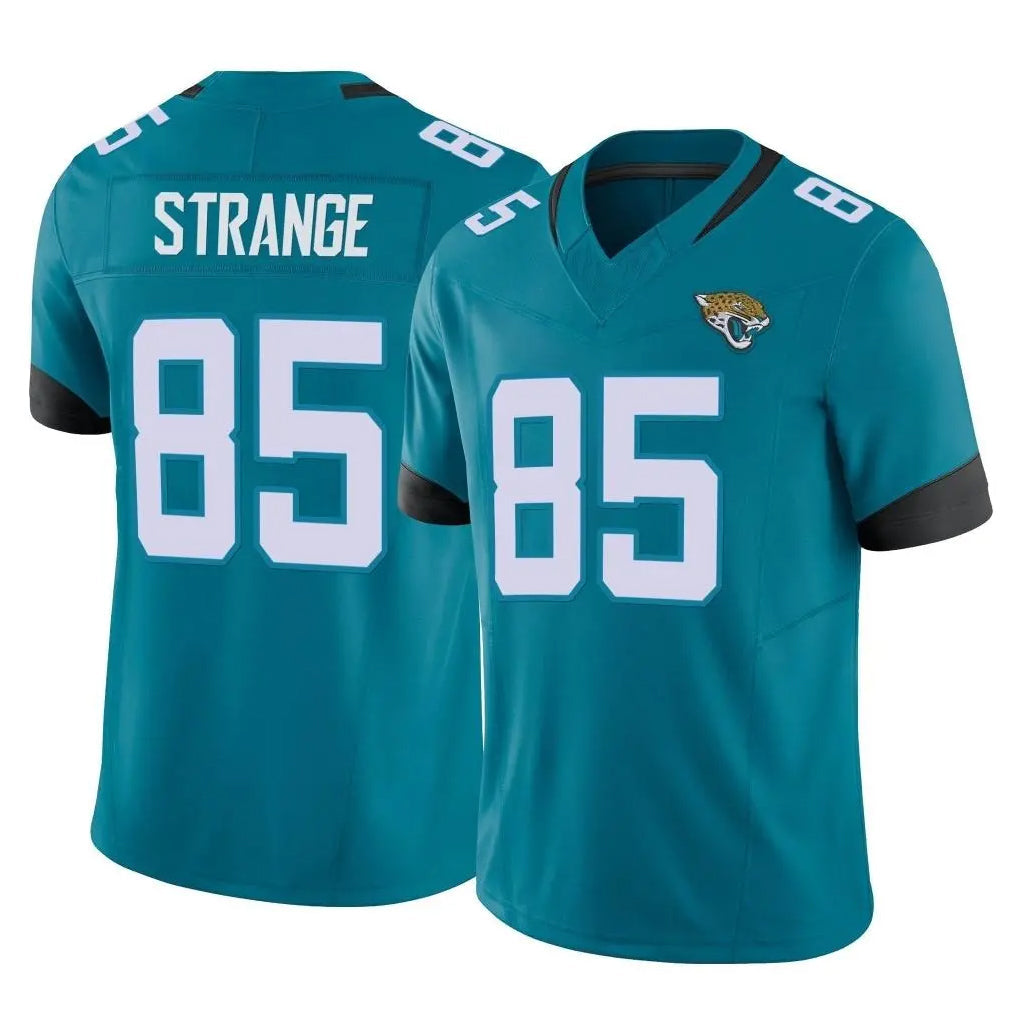 Ndoa J.Jaguars #85 Brenton Strange Player Teal Vapor F.U.S.E. Limited Home Game Stitched Jerseys