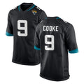 Ndoa J.Jaguars #9 Logan Cooke Player Black Home Game Stitched Jerseys