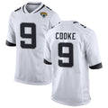 Ndoa J.Jaguars #9 Logan Cooke Player White Home Game Stitched Jerseys