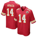 Ndoa KC.Chiefs #14 Matt Araiza Player Red Home Game Stitched Jerseys