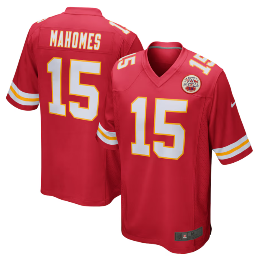 Ndoa KC.Chiefs #15 Patrick Mahomes Player Red Home Game Stitched Jersey