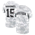 Ndoa KC.Chiefs #15 Patrick Mahomes Player Salute to Service Hoodies & T-Shirts Stitched Jerseys