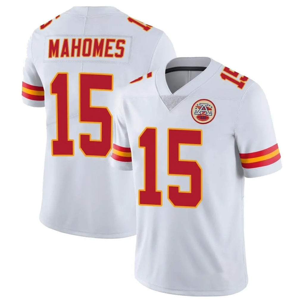 Ndoa KC.Chiefs #15 Patrick Mahomes Player White Limited Vapor Untouchable Home Game Stitched Jerseys