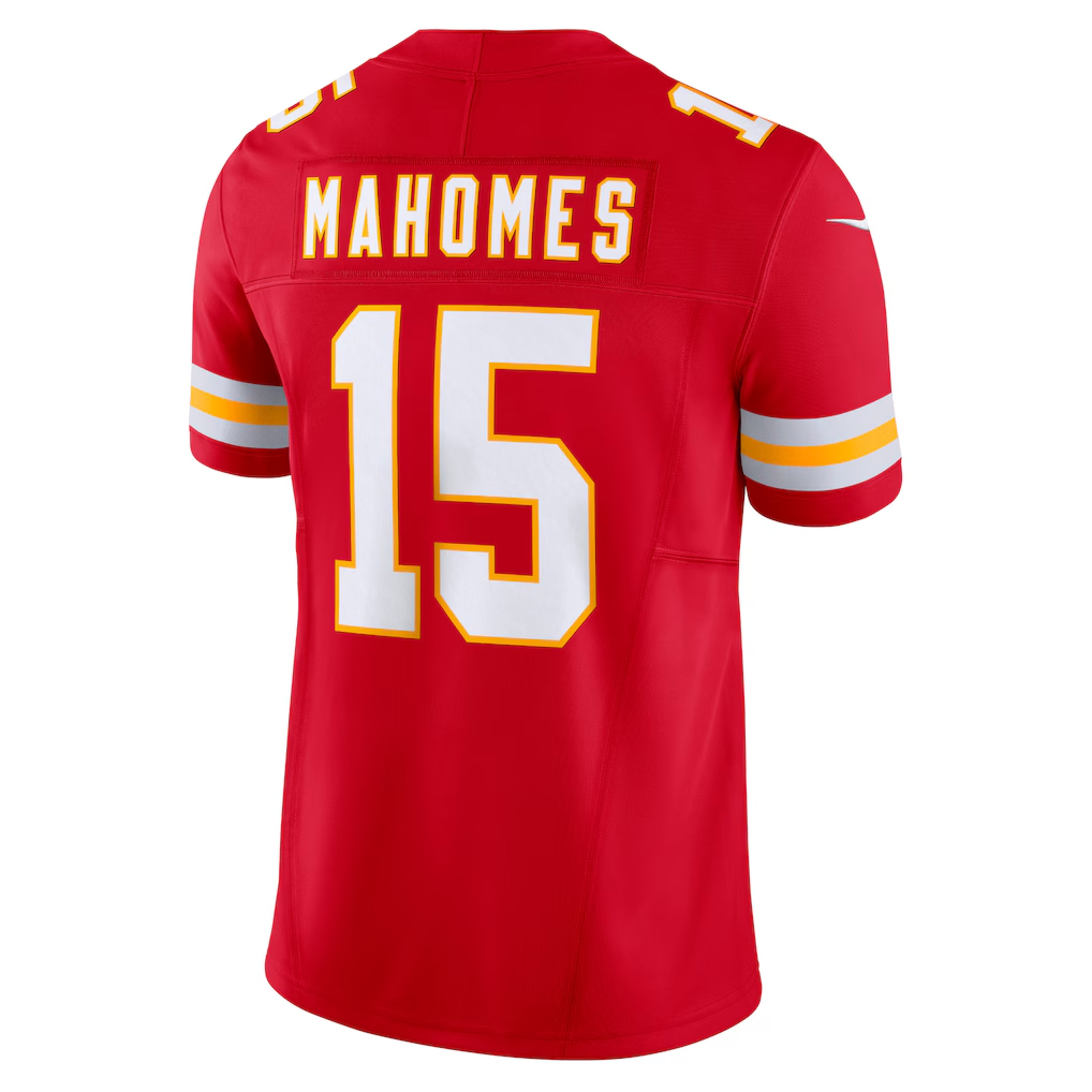 Ndoa KC.Chiefs #15 Patrick Mahomes Red Vapor F.U.S.E. Limited Stitched Jerseys