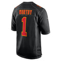 Ndoa KC.Chiefs #1 Xavier Worthy Player Carbon Black Fashion Game Stitched Jerseys