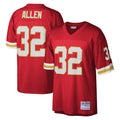 Ndoa KC.Chiefs #32 Marcus Allen Player Red Mitchell & Ness Legacy Replica Stitched Jerseys