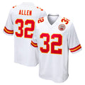 Ndoa KC.Chiefs #32 Marcus Allen Player White Home Game Stitched Jerseys