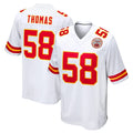 Ndoa KC.Chiefs #58 Derrick Thomas Player White Home Game Stitched Jerseys