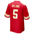 Ndoa KC.Chiefs #5 Mansoor Delane Red 2026 Draft First Round Pick No. 6 Team Game Stitched Jerseys