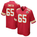 Ndoa KC.Chiefs #65 Trey Smith Player Red Home Game Stitched Jerseys