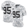 Ndoa KC.Chiefs #95 Chris Jones Player Arctic Camo Salute to Service Limited Stitched Jerseys