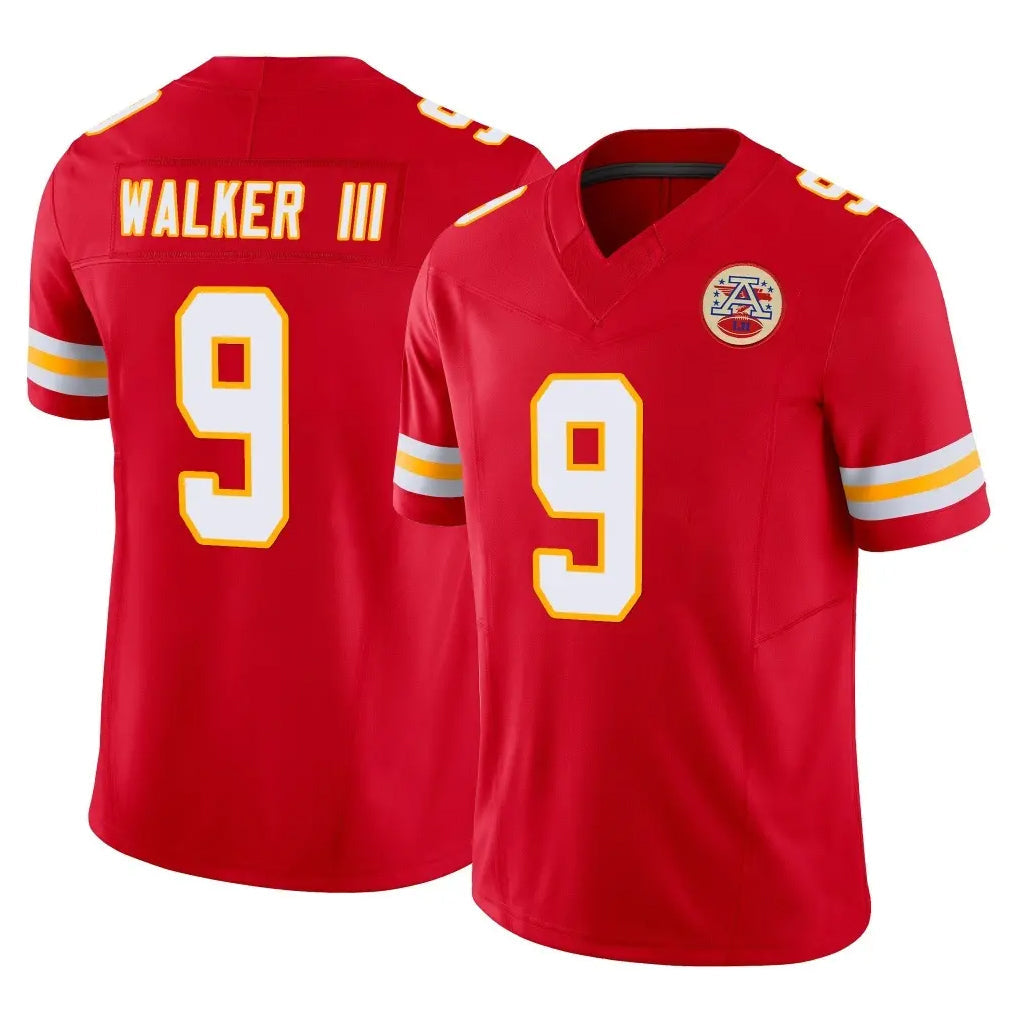 Ndoa KC.Chiefs #9 Kenneth Walker III Player Red Limited Vapor F.U.S.E. Home Game Stitched Jerseys