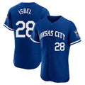 Ndoa KC.Royals #28 Kyle Isbel Player Royal City Connect Limited Elite Home Game Stitched Jerseys