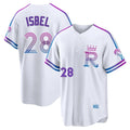 Ndoa KC.Royals #28 Kyle Isbel Player White 2026 City Connect Limited Home Stitched Jerseys