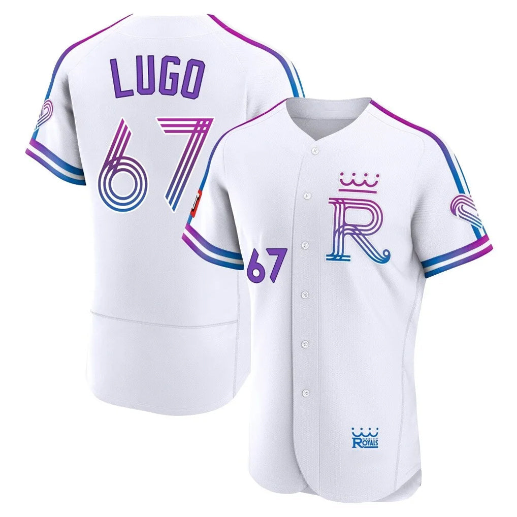 Ndoa KC.Royals #67 Seth Lugo Player White 2026 City Connect Limited Elite Home Stitched Jerseys